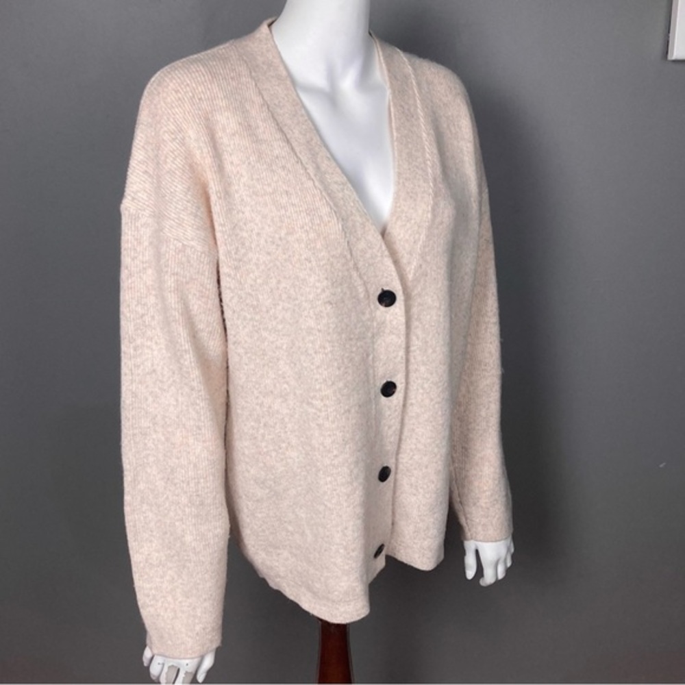 Scotch & Soda Cardigan women's small / med wool oversized sweater Academia NWT